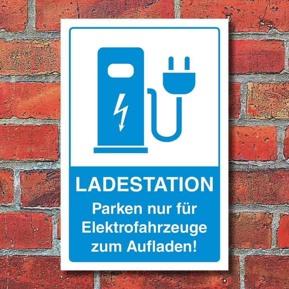 ParkplatzSchild für Elektroautos online bestellen [ Übersicht ]